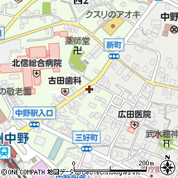 有限会社西沢時計店周辺の地図