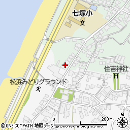 石川県かほく市木津ホ72周辺の地図