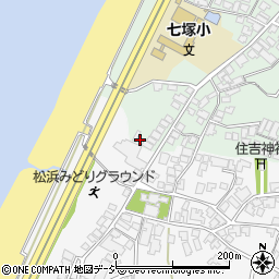 石川県かほく市木津ホ72-5周辺の地図