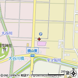 ダイナム　石川・かほく店周辺の地図