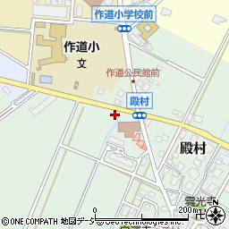 作道公民館南周辺の地図