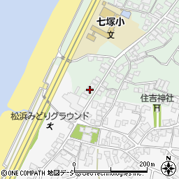石川県かほく市木津ホ72-2周辺の地図