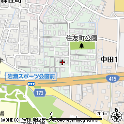 富山県富山市住友町17周辺の地図