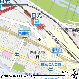 日光線通運株式会社　日光支店周辺の地図