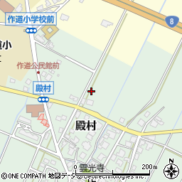 富山県射水市殿村周辺の地図