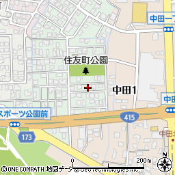 富山県富山市住友町14周辺の地図