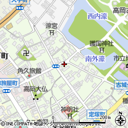 寿司二の丸周辺の地図