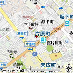 富山県高岡市片原町56周辺の地図