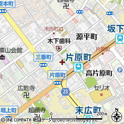 富山県高岡市三番町1周辺の地図