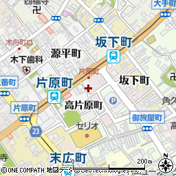 富山県高岡市片原町20周辺の地図