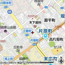 富山県高岡市三番町10周辺の地図