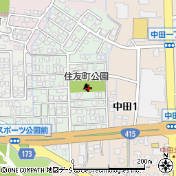 富山県富山市住友町13周辺の地図