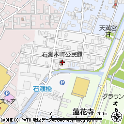 富山県高岡市石瀬本町周辺の地図