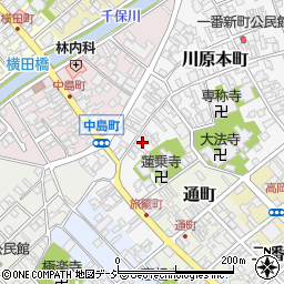 津島薬舗周辺の地図