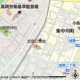 富山県高岡市東中川町10-11周辺の地図