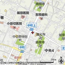 長野県中野市中央4丁目2-6周辺の地図