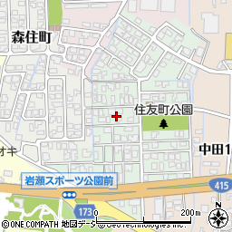 富山県富山市住友町10周辺の地図