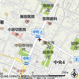 長野県中野市中央4丁目2-7周辺の地図