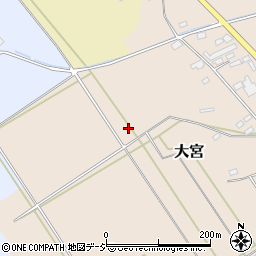 栃木県塩谷郡塩谷町大宮周辺の地図