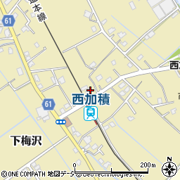 富山県滑川市下梅沢84周辺の地図