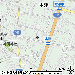 尾山商店周辺の地図