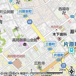 富山第一銀行高岡中央支店周辺の地図