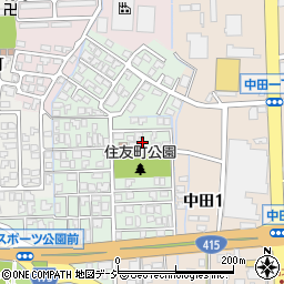 富山県富山市住友町9周辺の地図
