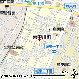 富山県高岡市東中川町5-25周辺の地図