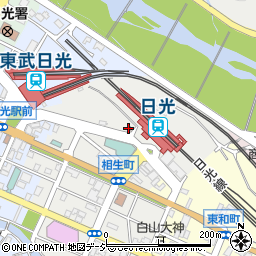 日光警察署駅前交番周辺の地図