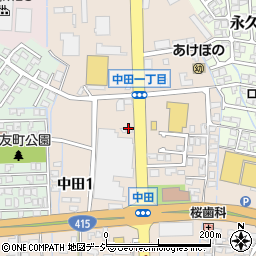 富山信用金庫東富山支店周辺の地図