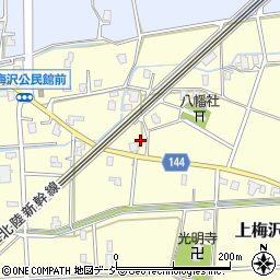 富山県滑川市上梅沢531周辺の地図
