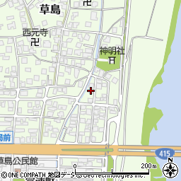 富山県富山市草島5周辺の地図