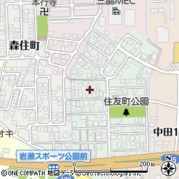 富山県富山市住友町8周辺の地図