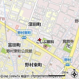 富山第一銀行大野支店周辺の地図