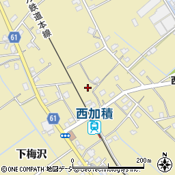 富山県滑川市下梅沢87周辺の地図