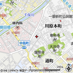 富山県高岡市川原本町5-4周辺の地図