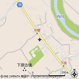 栃木県さくら市鷲宿2159周辺の地図