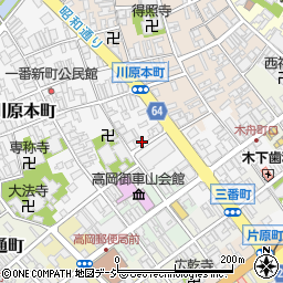 富山県高岡市川原本町1-29周辺の地図