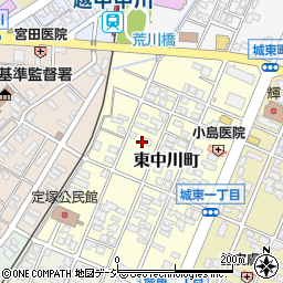 富山県高岡市東中川町4周辺の地図