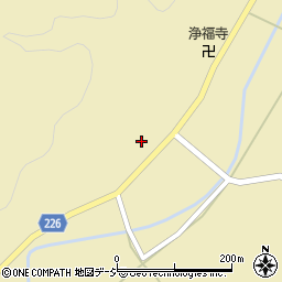 石川県かほく市余地イ周辺の地図