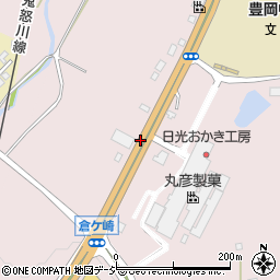 国道１２１号線周辺の地図