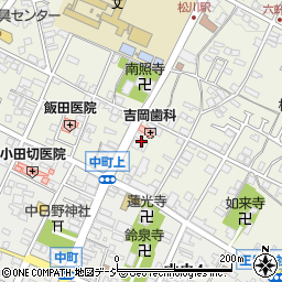 長野県中野市中野松川1601周辺の地図