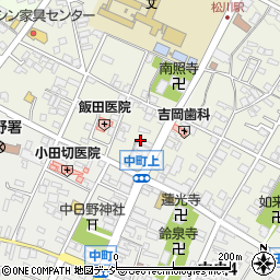 長野県中野市中野松川1623周辺の地図