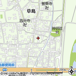 富山県富山市草島541周辺の地図