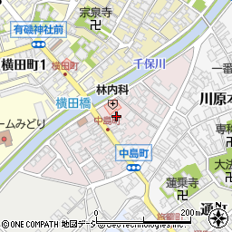 東山呉服店周辺の地図