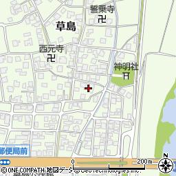 富山県富山市草島536周辺の地図