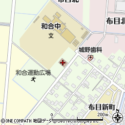 富山市倉垣地区センター周辺の地図