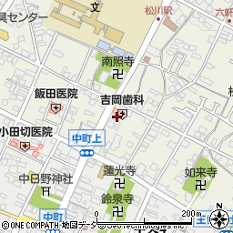 長野県中野市中野松川1602周辺の地図