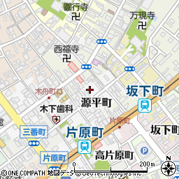 〒933-0921 富山県高岡市源平町の地図