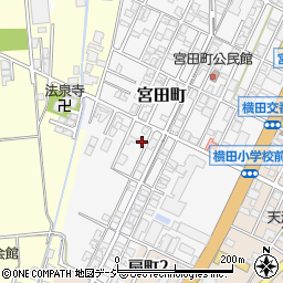 富山県高岡市宮田町14-17周辺の地図